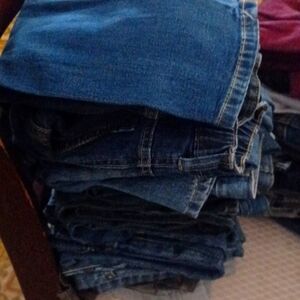 14 pairs boys jeans sz 8/10